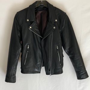 Jamin Leather Women’s Moto Jacket Sz S
